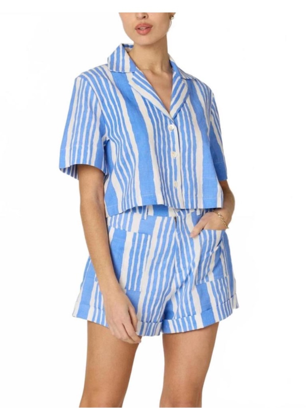 NWT Cleobella Niko Linen Shorts